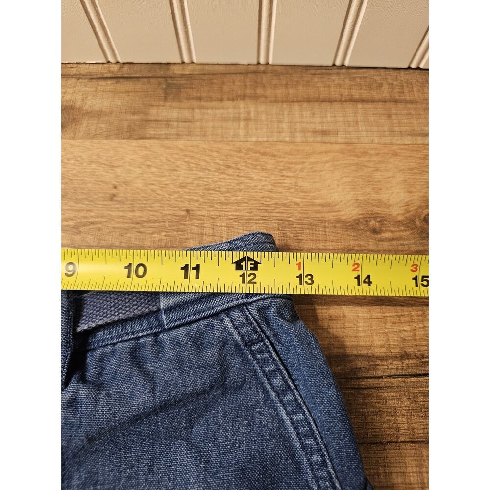 Lauren Ralph Lauren High Waisted Vintage Denim Jean Shorts Size 2P Cargo Preppy - Picture 7 of 8